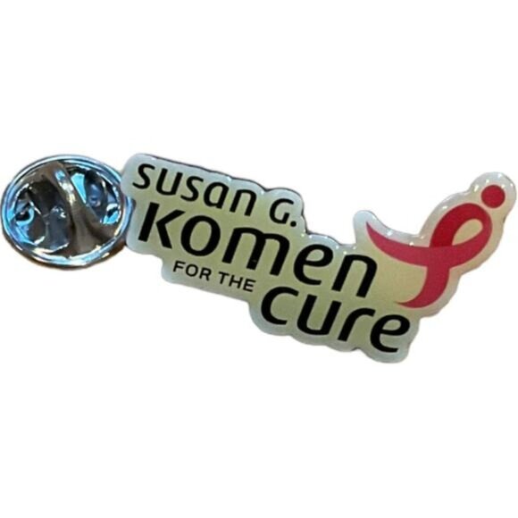 Susan G. Komen For The Cure Pin Breast Cancer Awareness - Picture 1 of 3